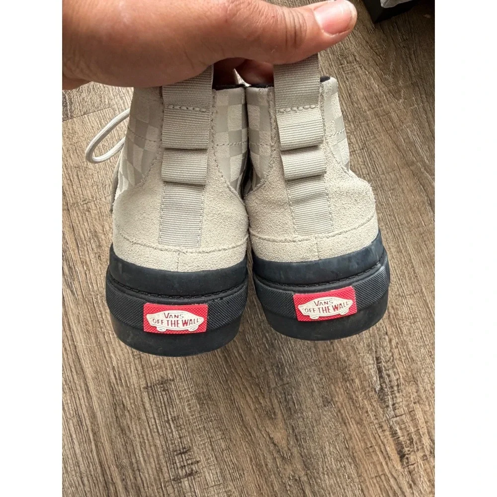 Vans‎ UltraRange EXO Hi MTE-1 OatmealBlack Suede Boots Mens 6.5 Womens 8 VN0A5KS